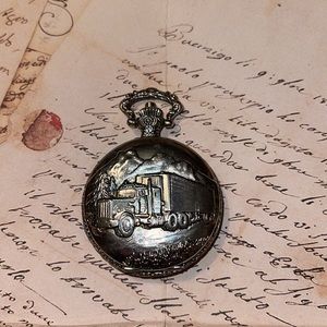 NWOT Field Ranger pocket watch semi truck